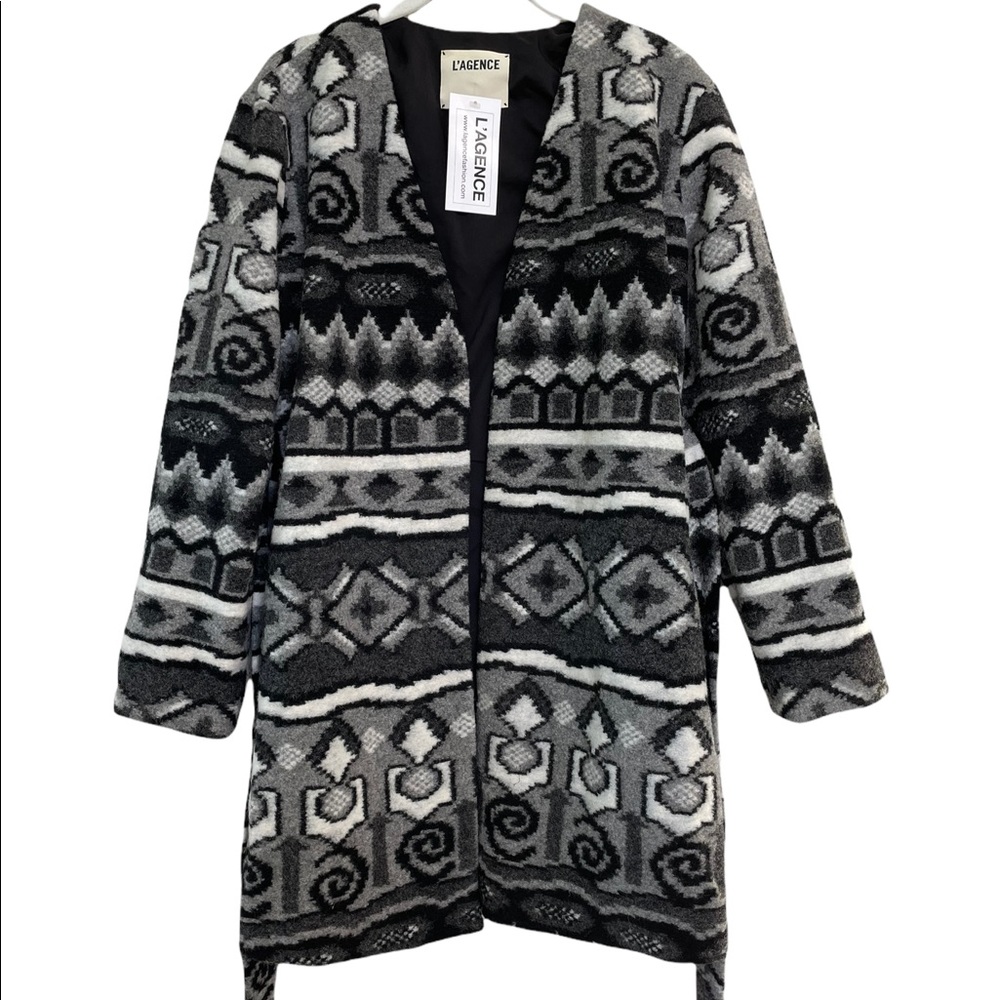 NEW L’AGENCE Knee Length Coat